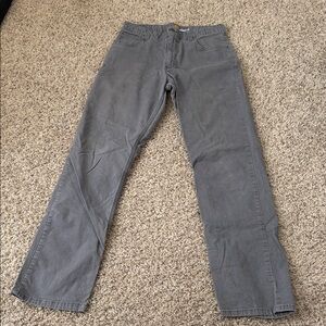 Carhartt Men's Gray Corduroy Pants